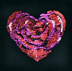 Набор для творчества из паеток Колибри Art Влюбленное Сердце (АРТ 01-11)