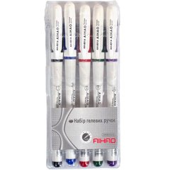 Набір гелевих ручок (АН-801) 5 кольорів
