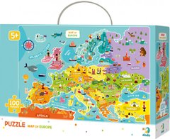 Пазлы Dodo Карта Европы (английский язык) (300124)