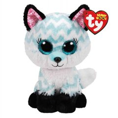 Дитяча іграшка м’яконабивна TY Beanie Boo's 36368 Блакитна лисиця "ATLAS" 15см, 36368